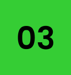 A green square with the number 03 in black text.